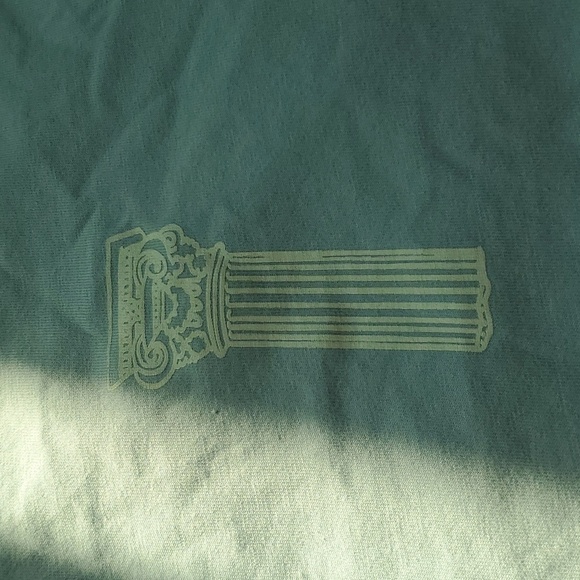 H&M Renaissance Aesthetic Statue Michelangelo | Baby Blue & White| T-Shirt - Picture 5 of 9